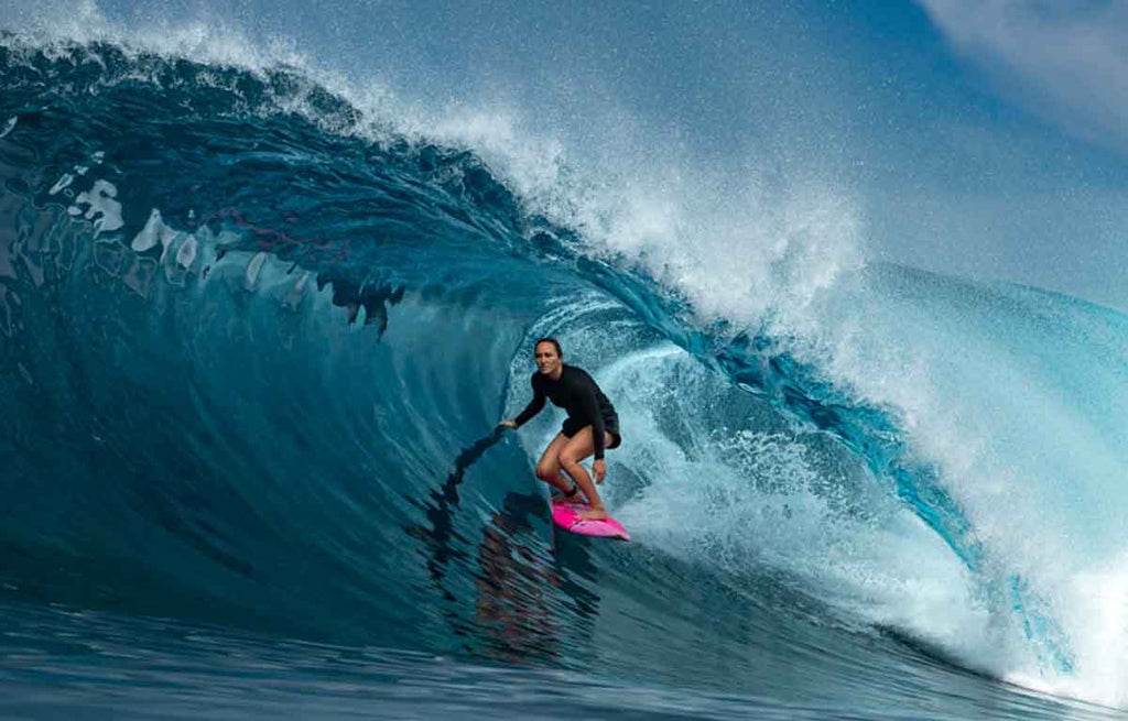 Carissa Moore Getting Barreled||||||||