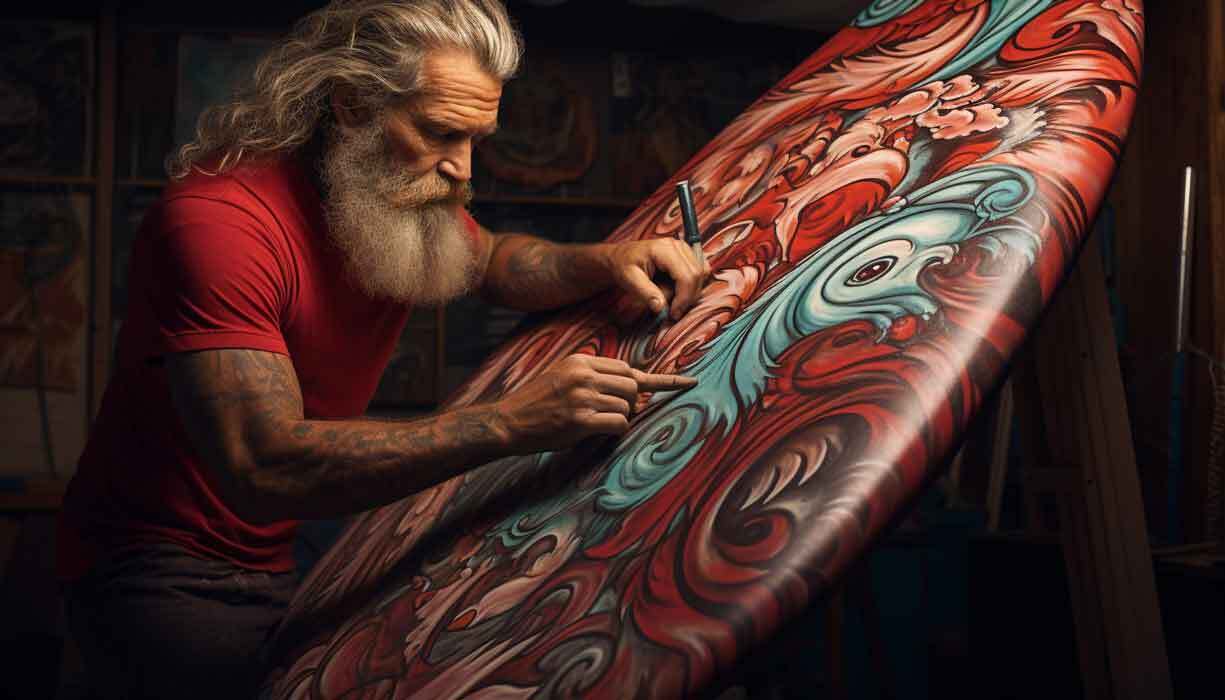 How To Paint A Surfboard|Guide to painting your surfboard|Surfboard painting|||Sand your surfboard||Painting your surf board