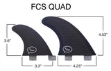 Fiberglass Honeycomb Surf Fins