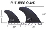 Fiberglass Honeycomb Surf Fins