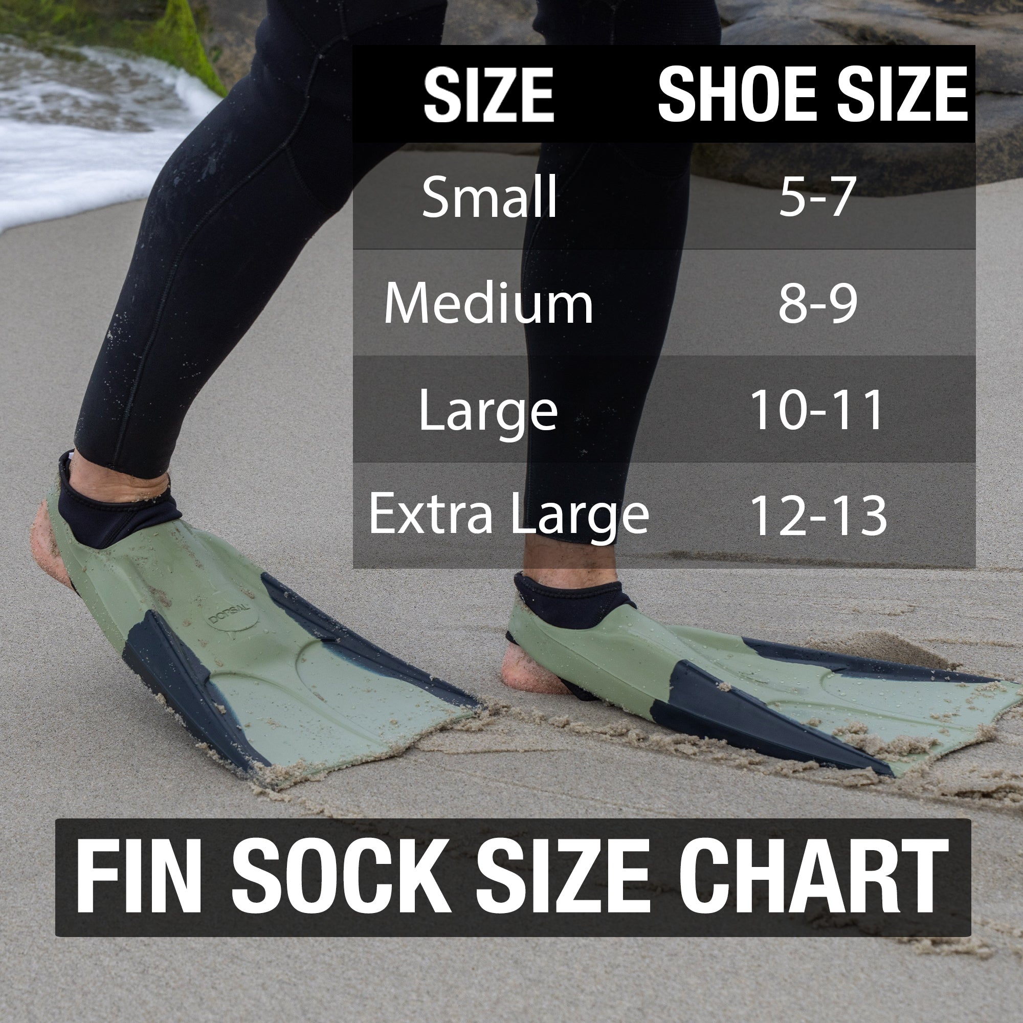 Low Cut Fin Socks