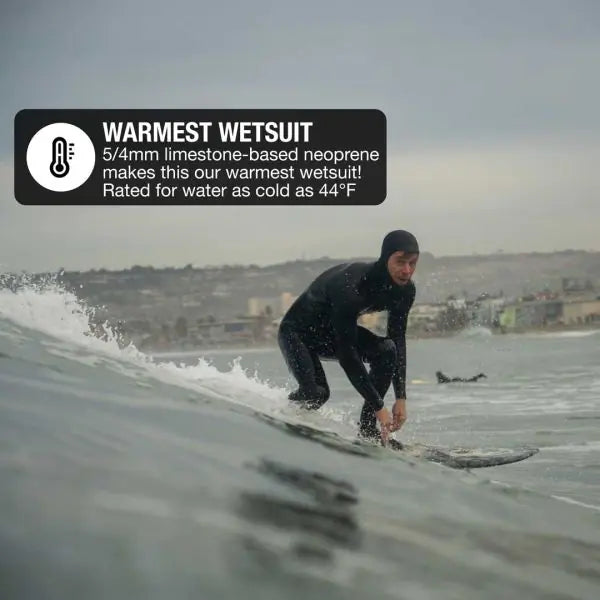 Men's Hooded 5/4mm Surfing Wetsuit