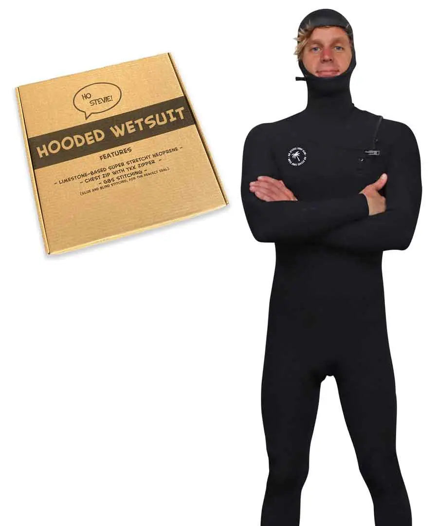 Men's Hooded 5/4mm Surfing Wetsuit