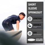 Men's Short Sleeve Short Leg Springsuit