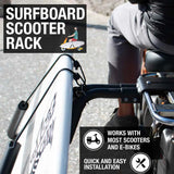 Surfboard Scooter/Moped Rack