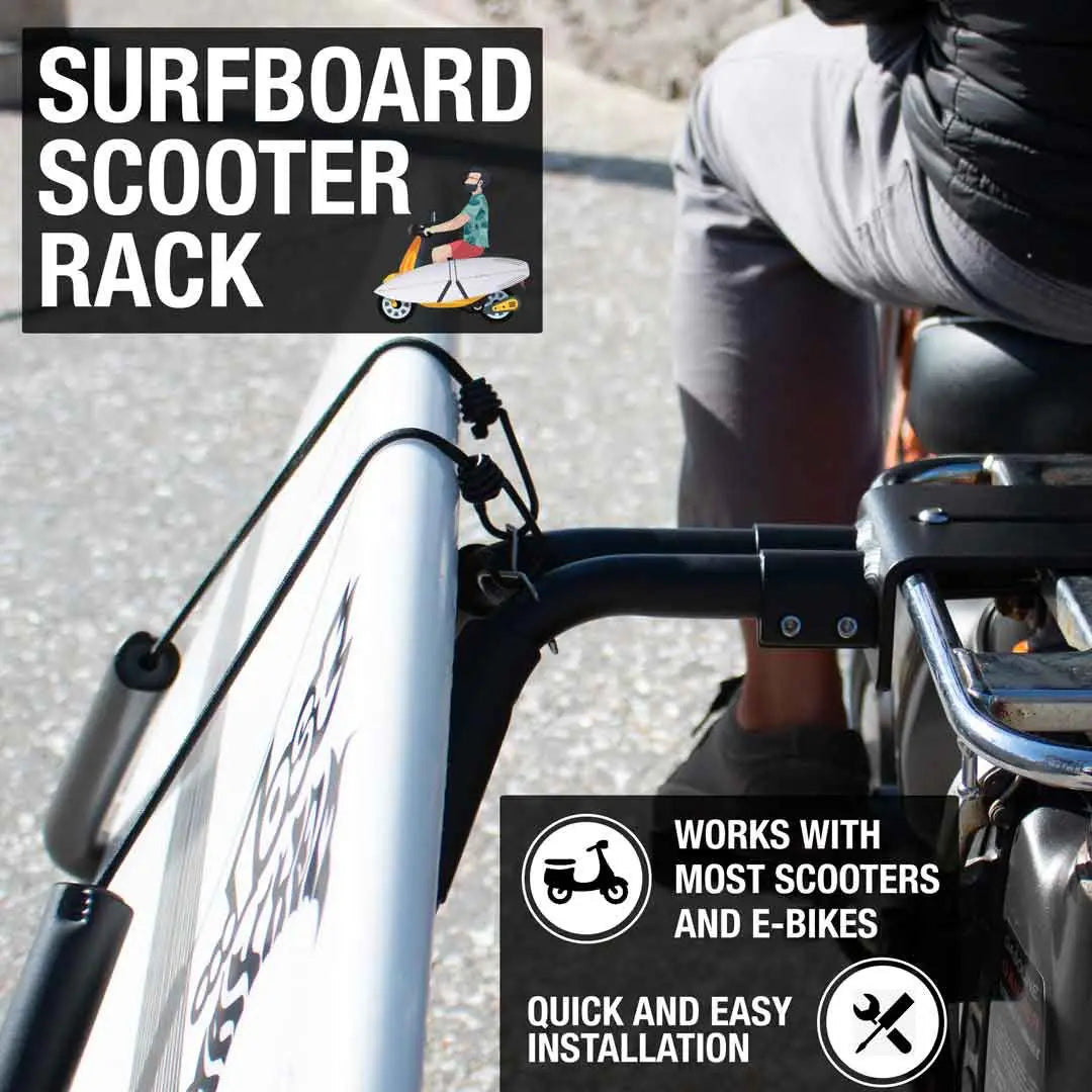Surfboard Scooter/Moped Rack