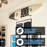 Surfboard Wall Mount - Metal