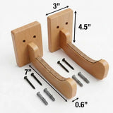 Surfboard Wall Mount - Wood & Cork