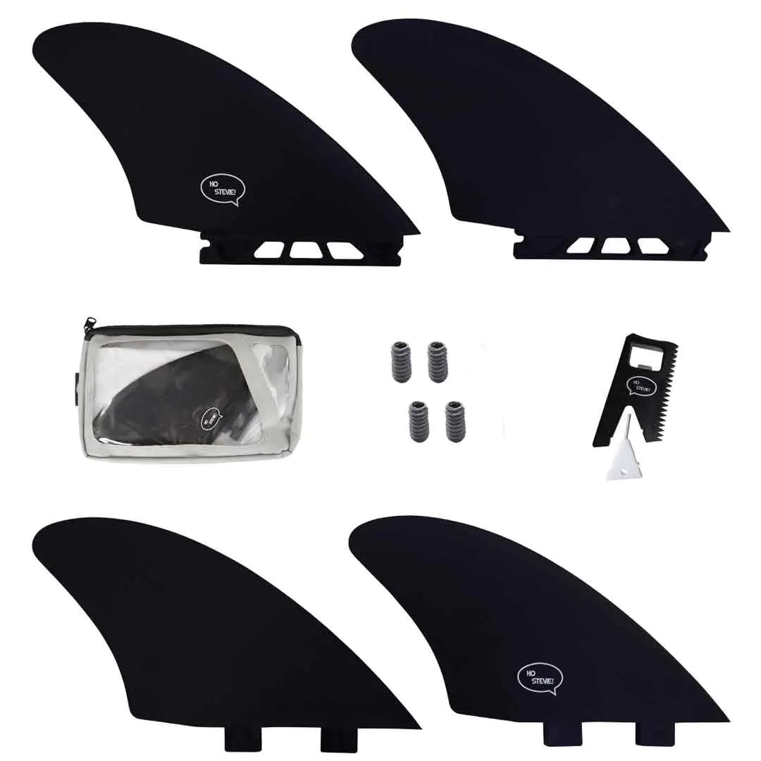 Twin Keel Surfboard Fins